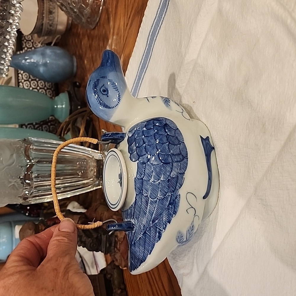 Vintage Duck Teapot